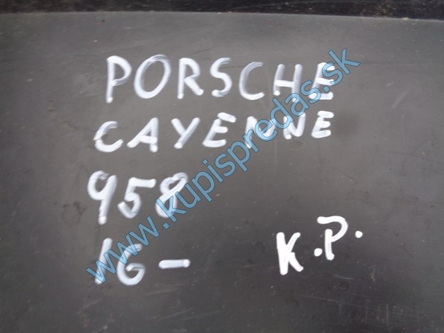 zadný spoiler nárazníka na porsche cayen, 7P5807834R